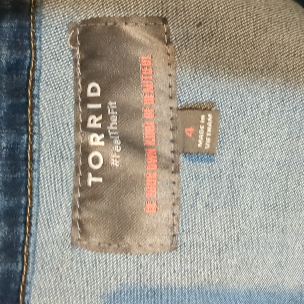 Torrid Denim Jean Jacket - image 5